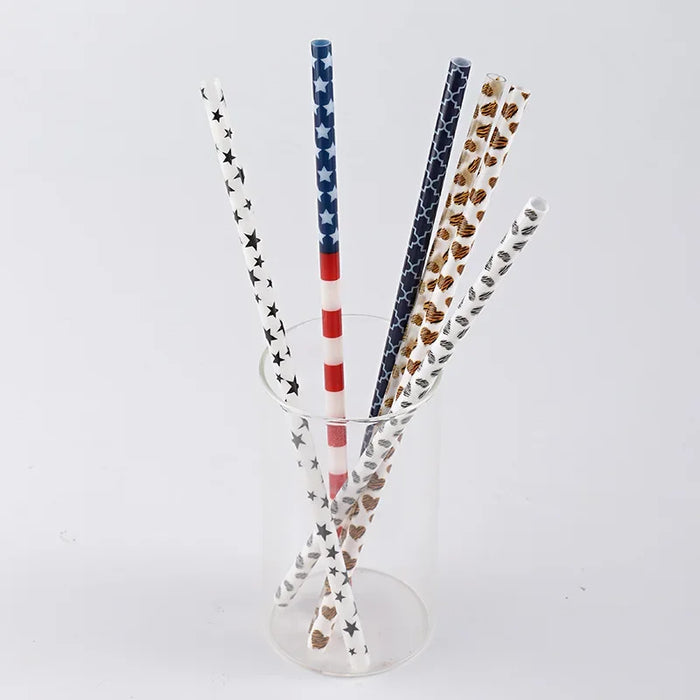 Creative Straight Drinking Straw Anti-removal PP Straws Multicolor Reusable Straws For Bar Party Wedding Kitchen Accessories