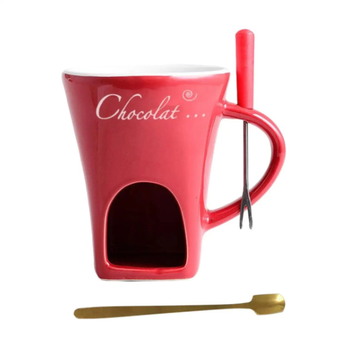 Fondue Pot Kitchen Appliances Fondue Mug for Party Valentines Day Date Night