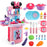 Disney new Mickey Minnie Frozen children's cooking kitchen utensils simulation tableware girls play house toys trolley box