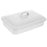 Enamel Crisper Tray Pizza Oven for Kitchen Flatware Heat-resistant Pan Pancake Dinnerware Pie Baking Wear-resistant