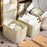 Home Sundries Toy Storage Box With Cover Plastic Closet Wardrobe Desk Organizers Clothes Kitchen Storage Containers Baskets