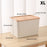 Home Sundries Toy Storage Box With Cover Plastic Closet Wardrobe Desk Organizers Clothes Kitchen Storage Containers Baskets