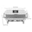 Chafing Dish Buffet Set Stainless Steel Buffet Warmer Tray with 2 x 8.98Qt Pans Food Warmers for Parties Buffet